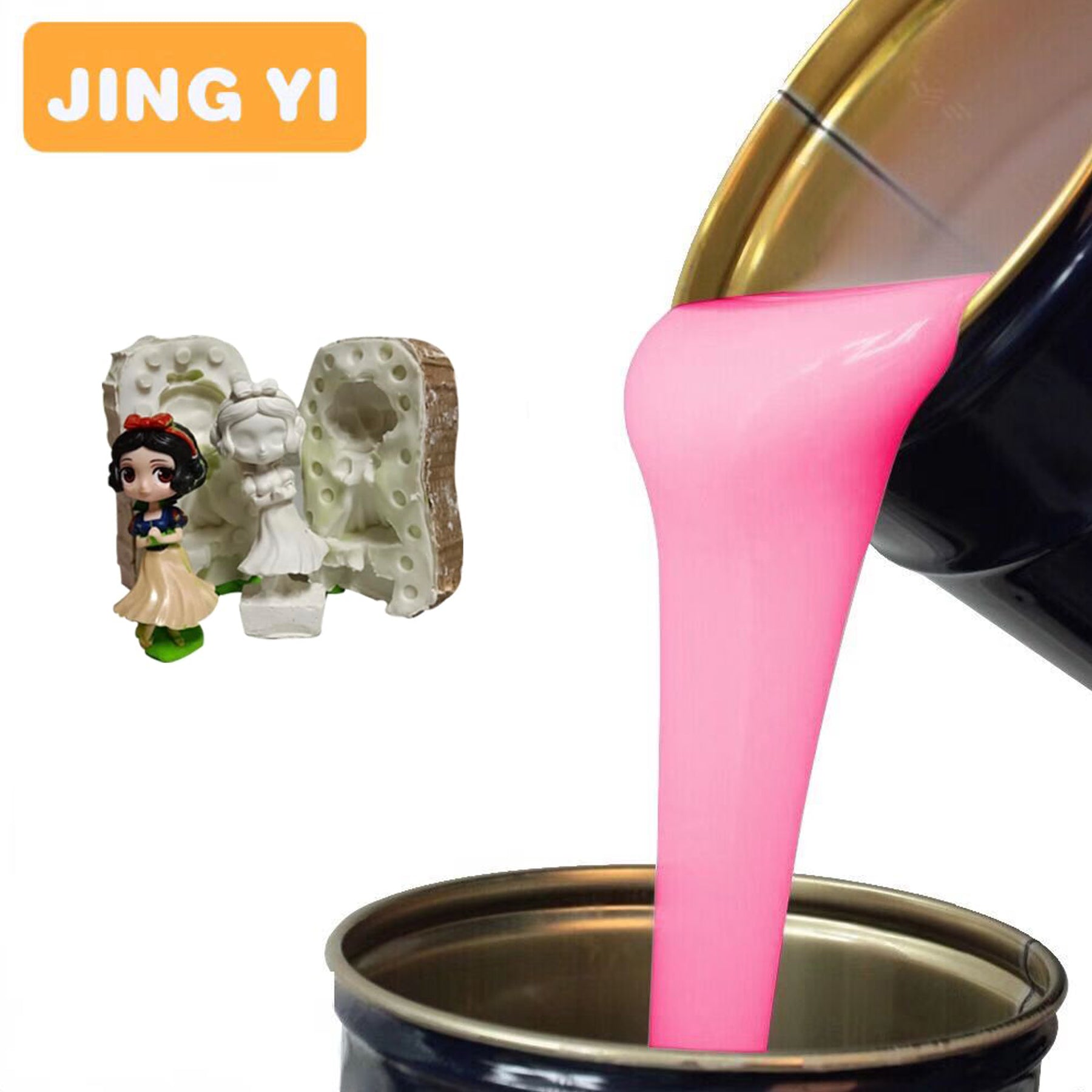 2024 New Arrival Liquid Silicone Rubber for Resin Toys Craft Light Fixture Molds Making RTV2 Silicone
