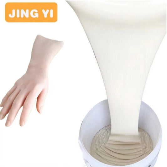 Silicone Manufacturer New Style Food Grade Silicone Rubber for Prosthetic Hand Human Body Custom Make RTV2 Silicone Rubber