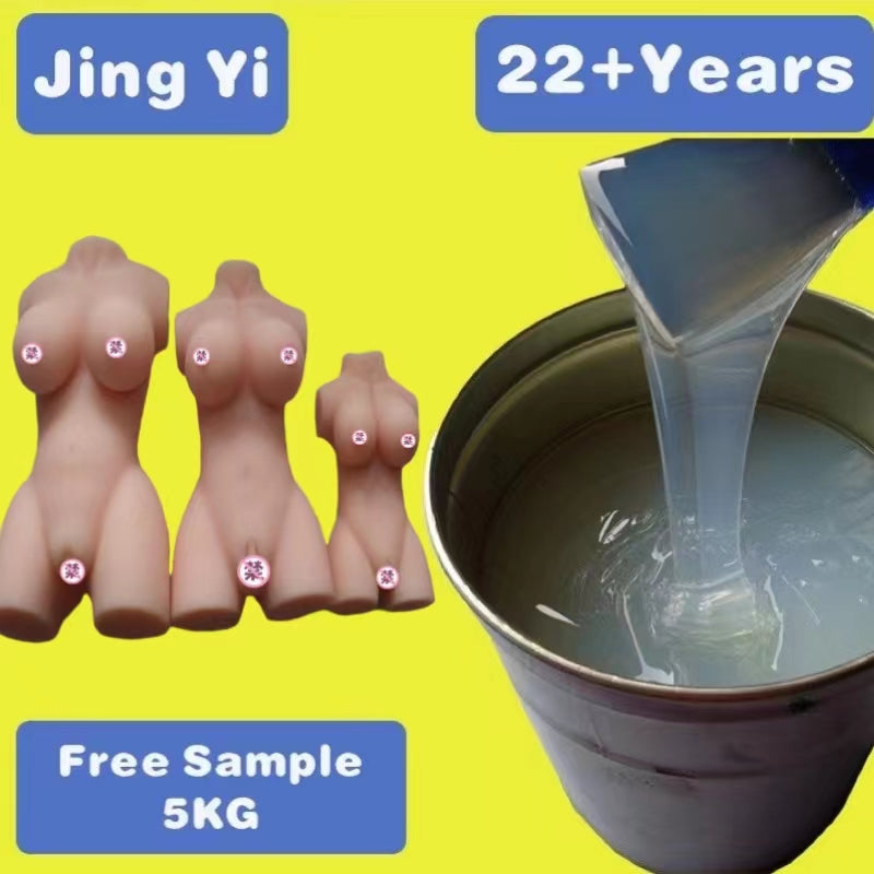 On Sale Platinum Silicone Environmental protection Liquid Silicone Rubber for Human Body Same Color As Skin Good Flexibility