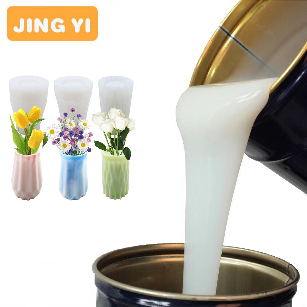 2024 New Products Rtv2 Silicone Rubber for Mold Making White Silicone for Soap Vase Mold