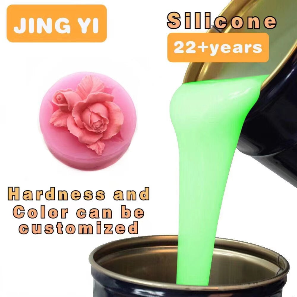 Spot Sales Free Sample Silicone Rtv Mould Making Two Component Liquid Silicone Rubber for Candle Soap Molds Moldes De Silicona