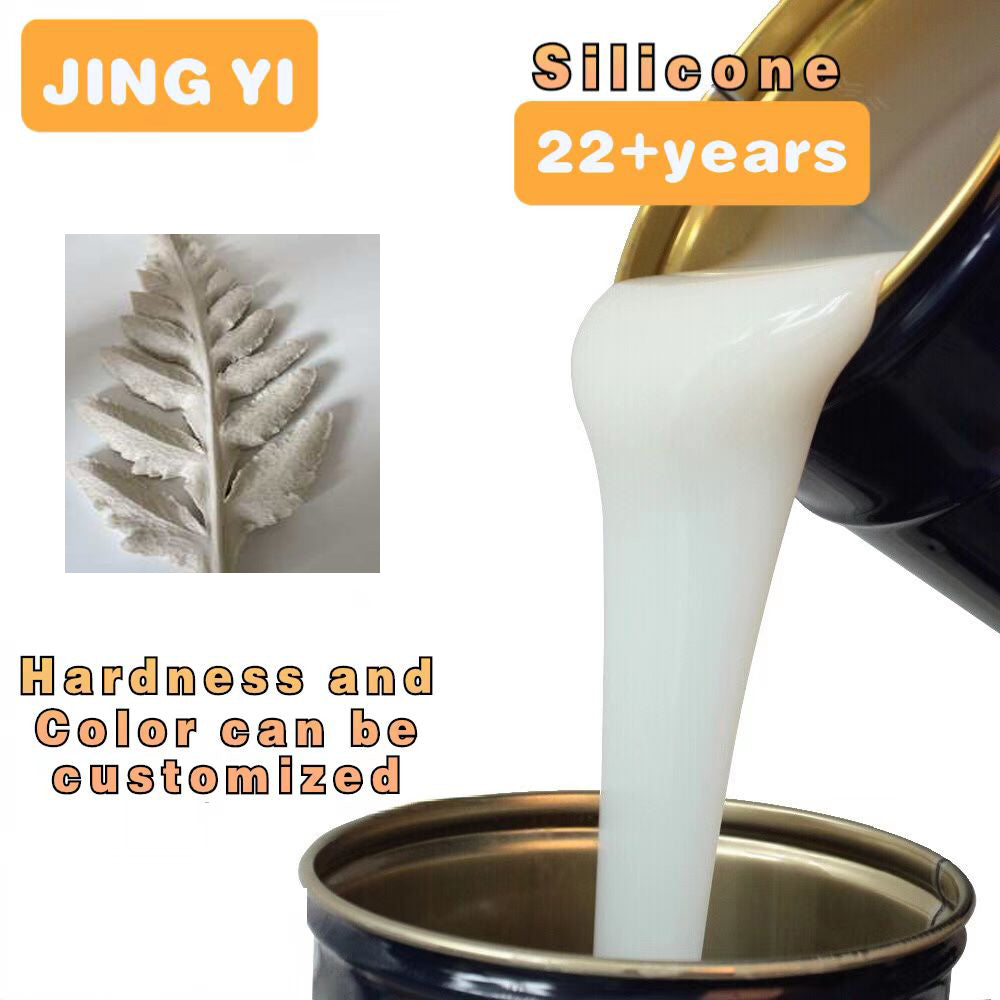 Liquid Silicone Rubber for Plaster Mold Plaster Fern Leaves Making Chinese Factory Cheap Industrial Grade Rtv2 Silicone Rubber