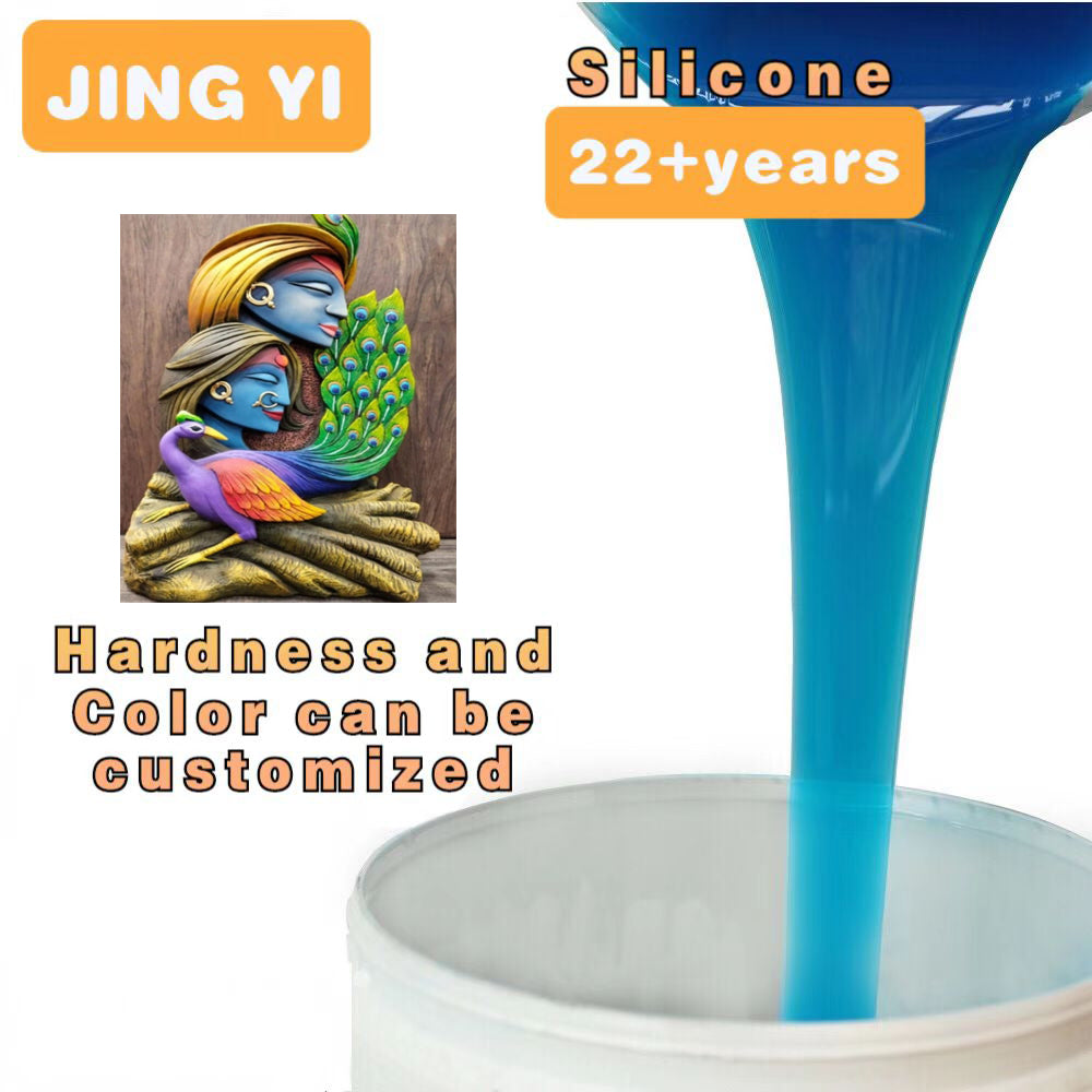 Excellent RTV Liquid Silicone for Resin Crafts Mold Making Fast Delivery One-stop Service High Quality Tin Cured Silicone Rubber