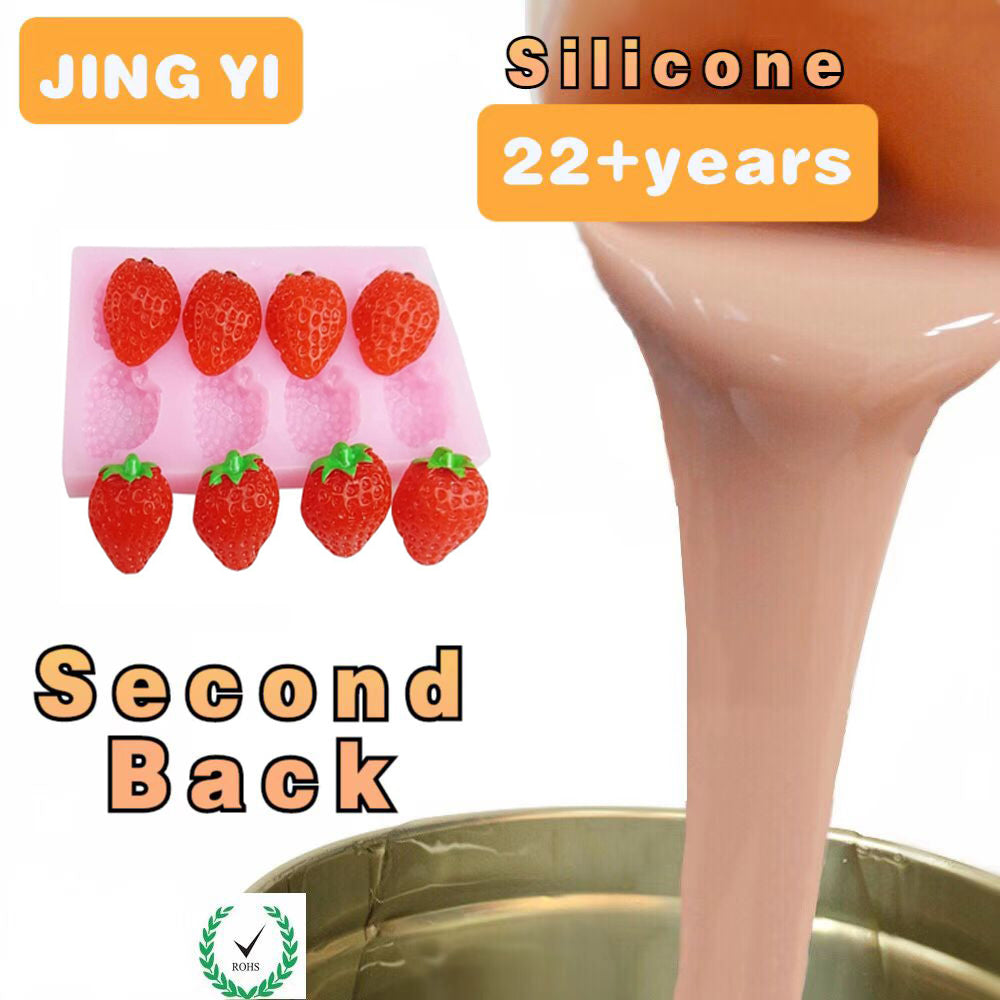 Good Mold Release Property Platinum Liquid Silicone For Chocolate Cake Fruit Mould Strawberry Mold Food Grade Silicone Rubber