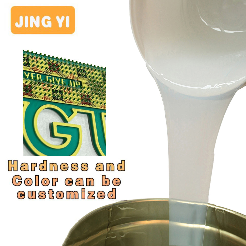 Top Liquid Textile Silicone With 3D Brush Effect for Heat Transfer Clothes Label Fast Delivery Screen Printing Silicone Rubber