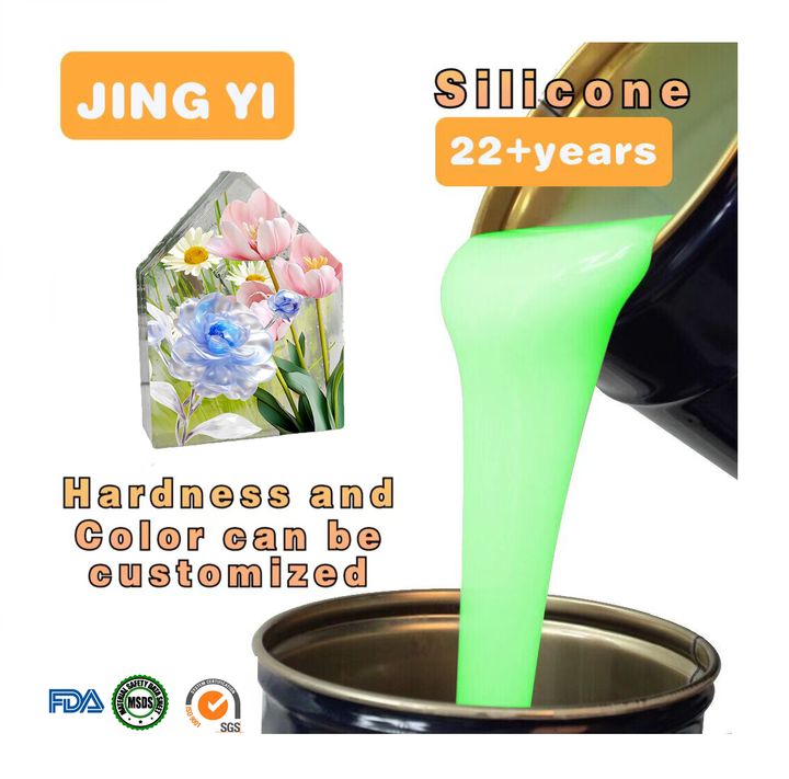 New Style Transparency Epoxy Resin Art Craft DIY Crystal Flowers Preservation for Home Party Decoration
