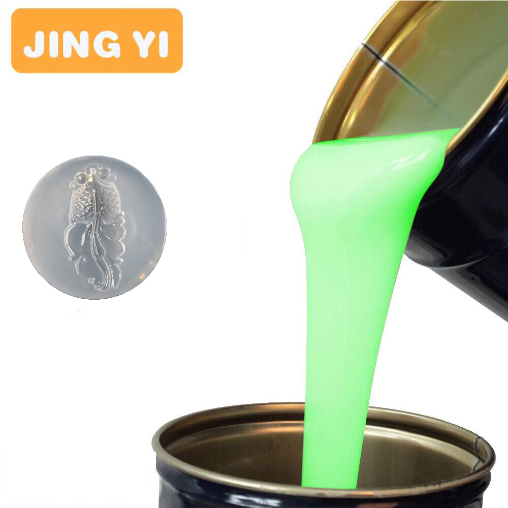Trending Products 2024 Rtv2 Silicone Rubber for Small Flower Pot ,small Crafts Mold Making White Liquid Silicone