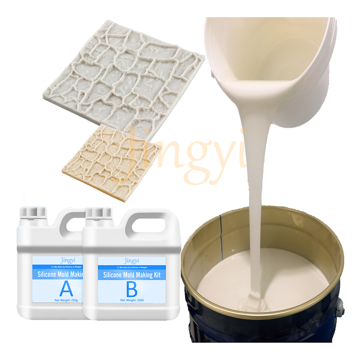 High-Temperature Resistant Mold Silicone Rubber Rtv2 for Non-Stick Concrete Mould Making Shore 20A-40A Silicone