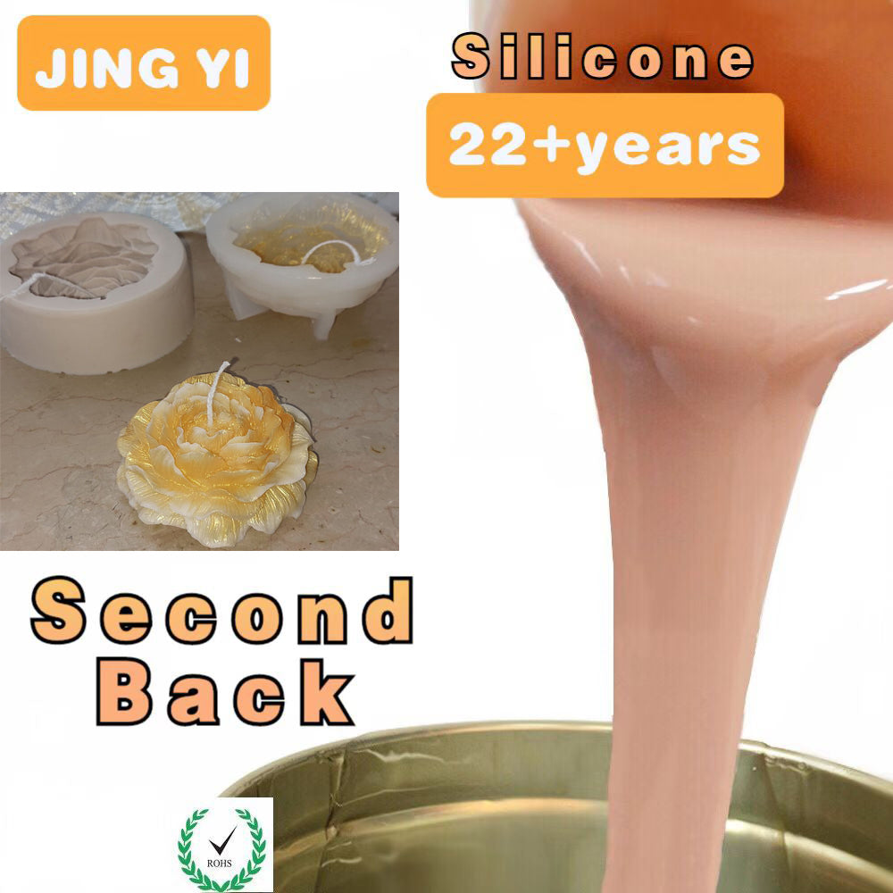 Wholesale Industrial Grade Silicone Rubber for 3d Flower Shape Handmade Candle Mold Making Soap Mould RTV-2 Silicone Rubber