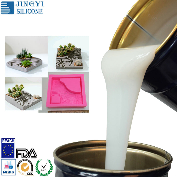Free Sample Low Price Liquid Silicone Rubber for Plaster Casting Cornice Mold, Silicon Casting Silicone Molds Concrete