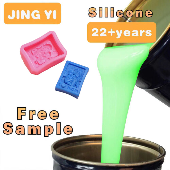 Fast Delivery 10 Shore a Soft White Silicone Rubber Rtv Casting Silicone for Making Candle Mold ,soap Mold