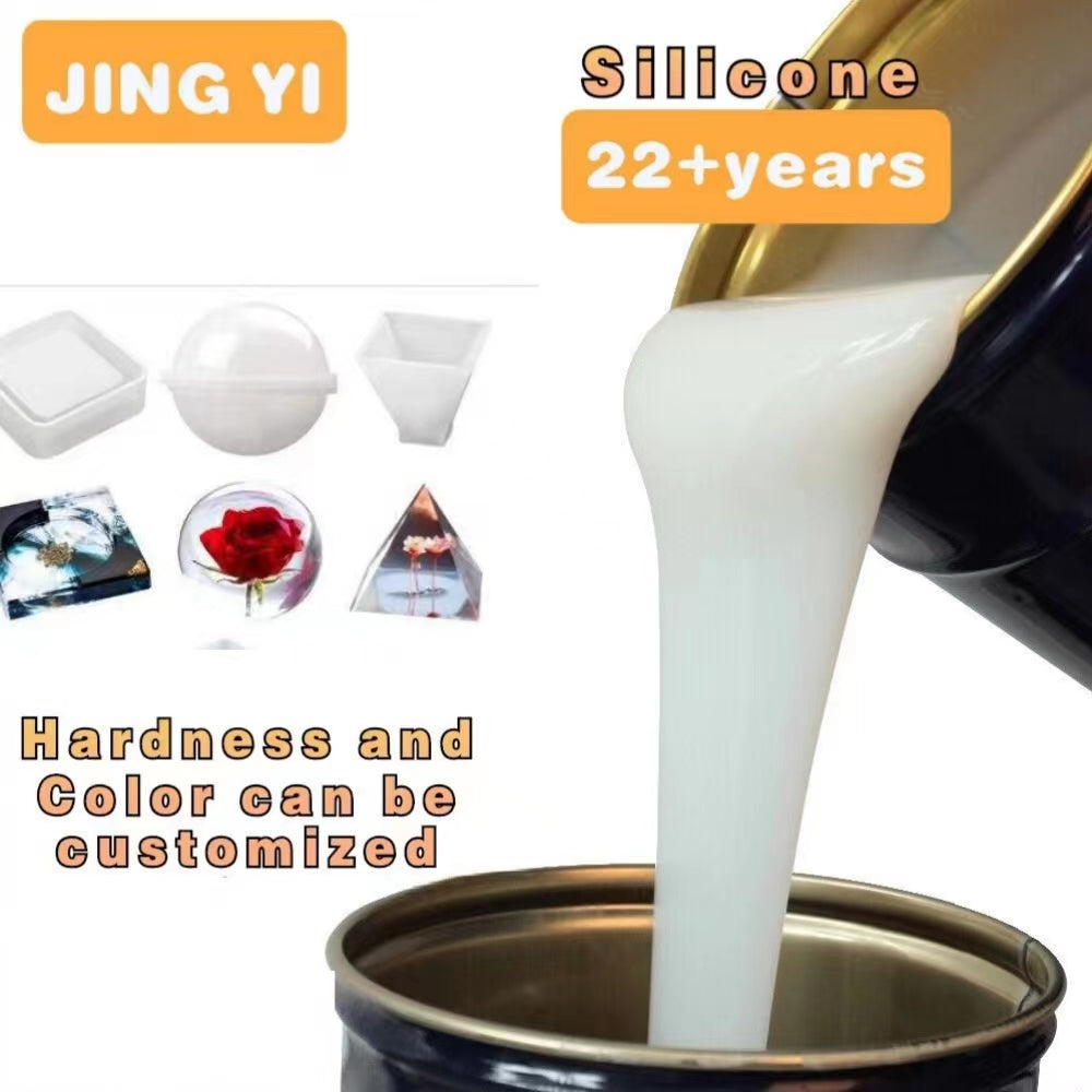 Pattern Is Seen clear Addition Cure Injection Molding RTV-2 Silicone Rubber Material RTV Silicon Liquid Rubber for Mould Making