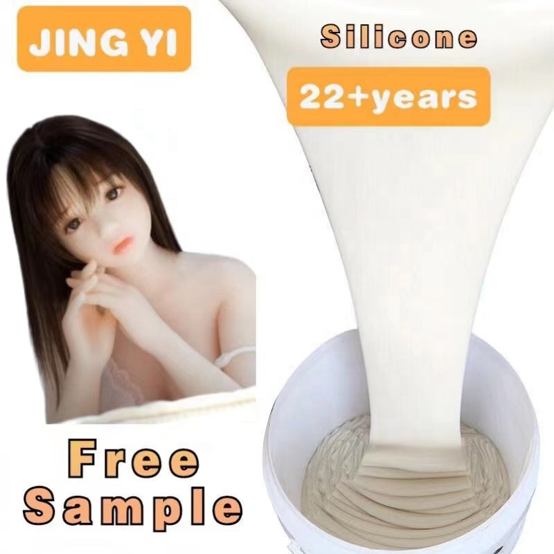 New Rtv2 Silicone Rubber for Sexy Toys Adult Dolls Making Skin Color Silicone Dolls Making Casting Food Grade Silicone Rubber