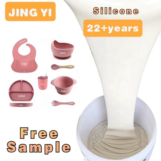 2024 New Products Spot Sales Food Grade Silicone Rubber for Baby Toddler Plates Wholesale Food Grade Liquid Silicone Rubber