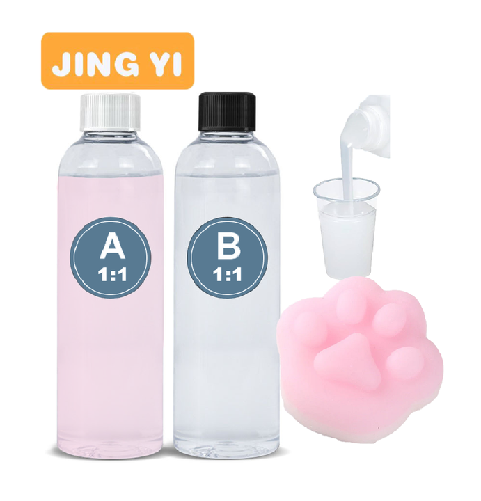 New Trend Wholesale Non-Toxic Silicone for DIY Stress Relief Squishy Toys Manufacturing Eco-Friendly & Soft Food Grade Silicone