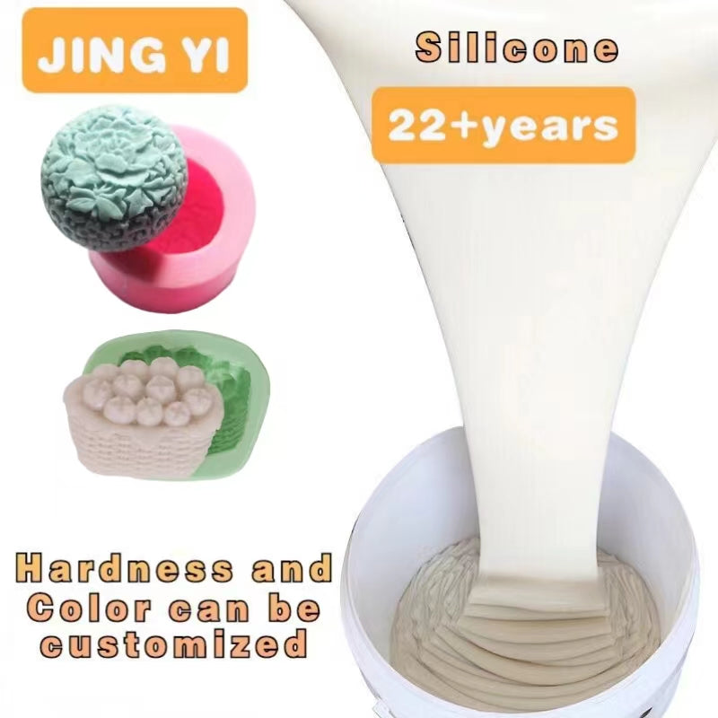 2024 Trending Products Rtv2 Silicone Mold Rubber for Candle Mold Soap Mold Small Crafts Making