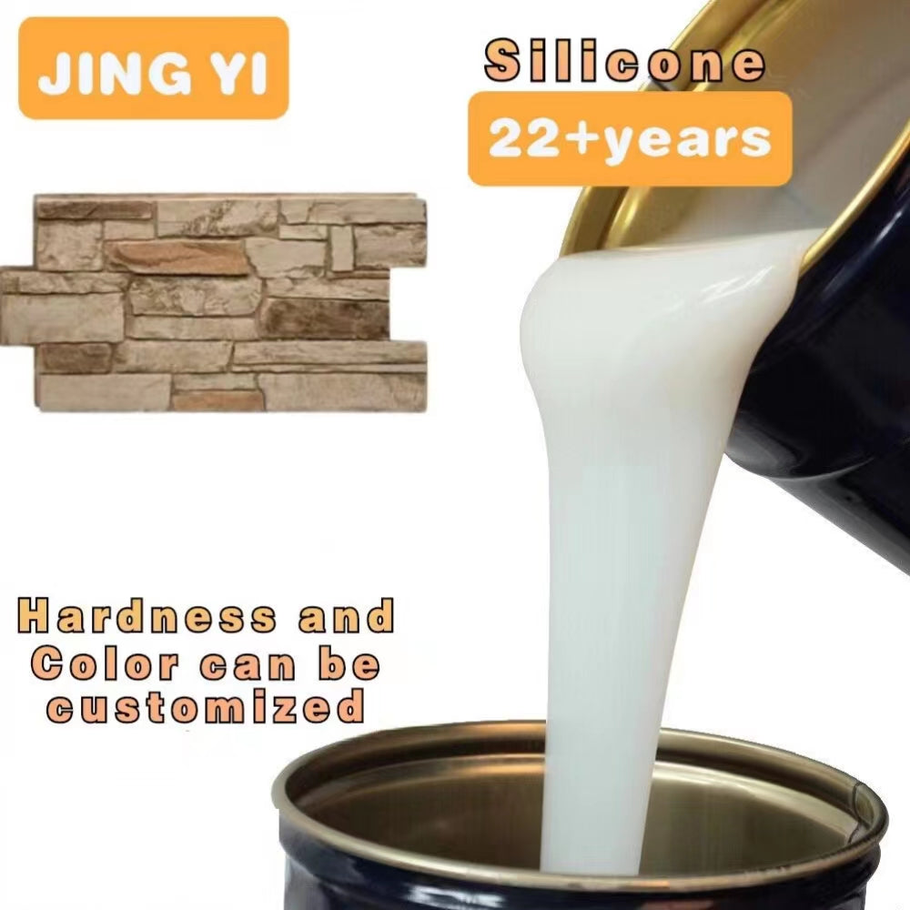New Launch Product Silicone Liquid Rubber for Slate Culture Stone Wall Mold Good Mold Release Property Platinum Silicone Rubber