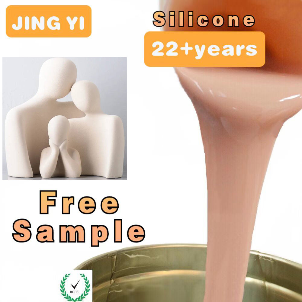 Factory Cheap Price Wholesale Top RTV 2 Silicone for Gypsum Statues Mold Plaster Craft Mould Making Liquid Silicone Rubber