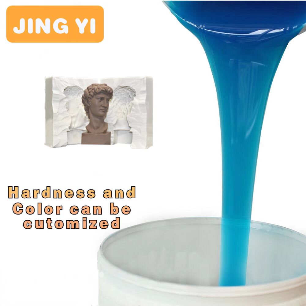 2023 Big Mould Casting Plaster Resin Silicone Cornice Products Making RTV-2 Silicone Price Custom Silicone Rubber Manufacturing