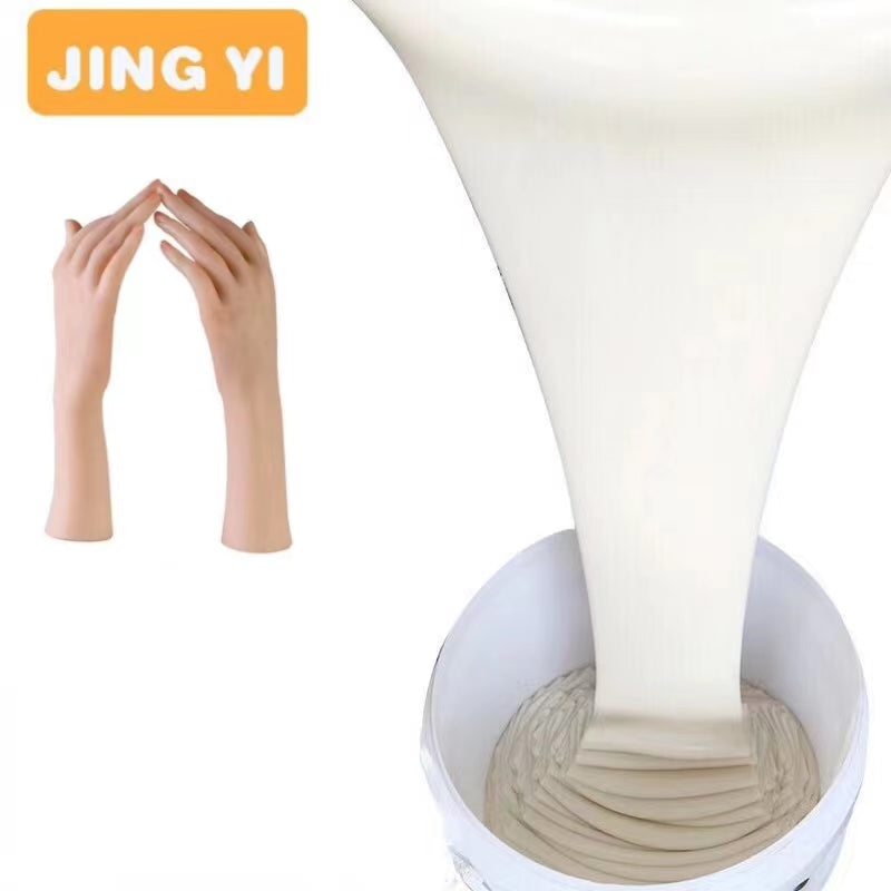 Free Sample Rtv Silicone Liquid Silicone Rubber Material for Human Body Mold Making Silicone Skin Color for Toy Body Molds