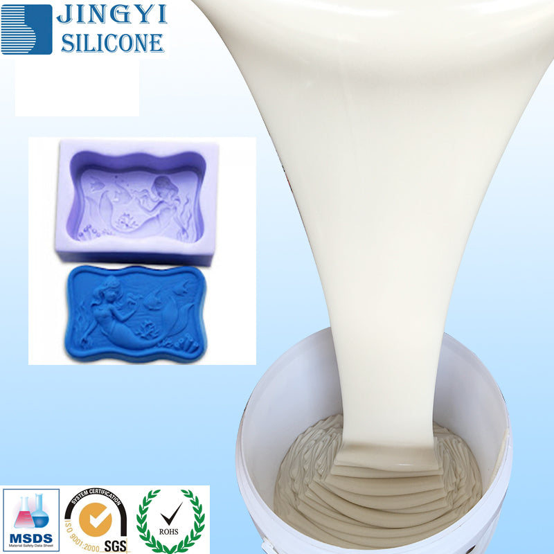 Supply Rubber and Plastics Raw Materials Silicone Rubber Compound for Decorative Light-fixture Crystal Ball Porcelain Mug Doll