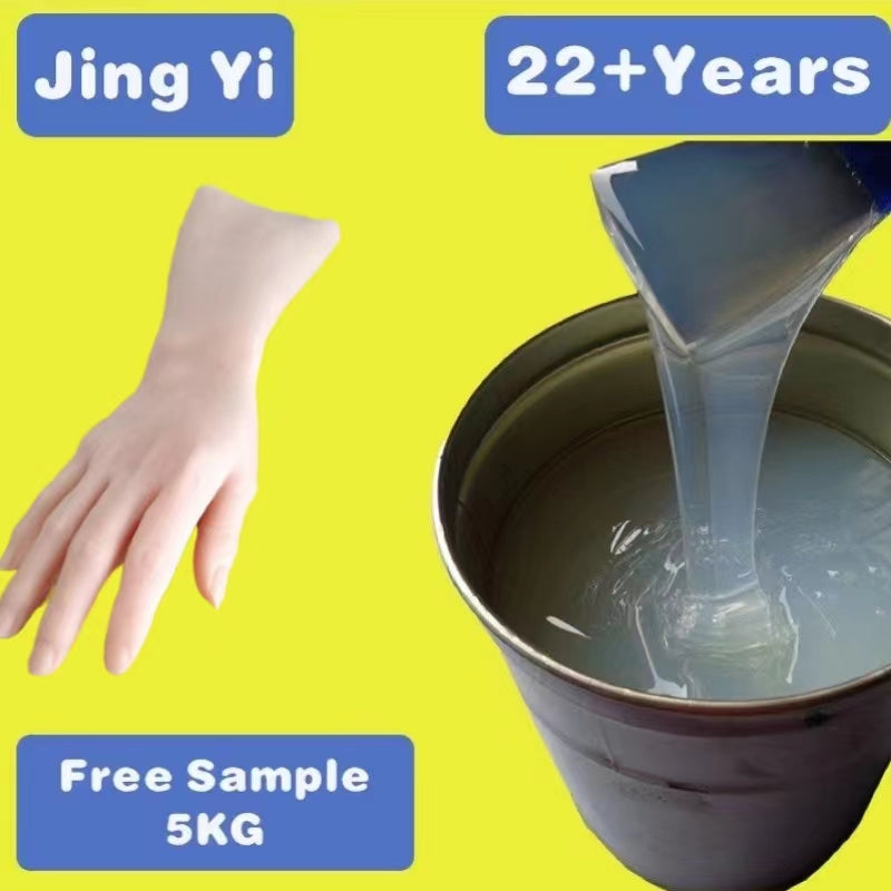 Silicone Manufacturer New Style Food Grade Silicone Rubber for Prosthetic Hand Human Body Custom Make RTV2 Silicone Rubber