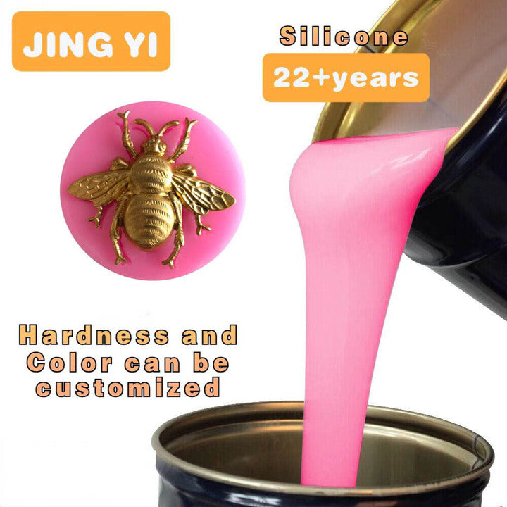2023 New RTV2 Platinum Silicone Rubber for DIY Insect Beetle Shape Silicone Mold Factory Wholesale Epoxy Resin Molds Silicone