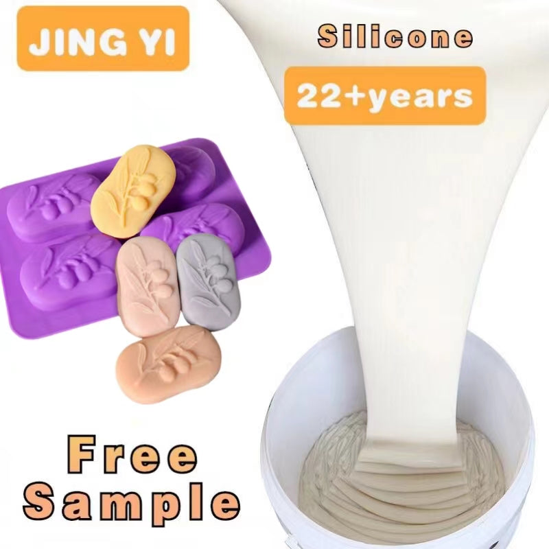 Free Sample Liquid Silicone Rubber for Mold Making Candle Soap Mold Low Hardness Silicon Silicone Rubber Raw Material