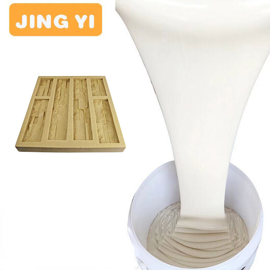 Cheap Price Wholesale Clear Mold Texture Silicone Rubber for Concrete or Plaster Panel Veneer Stone Rubber Mold Rtv2 Silicone