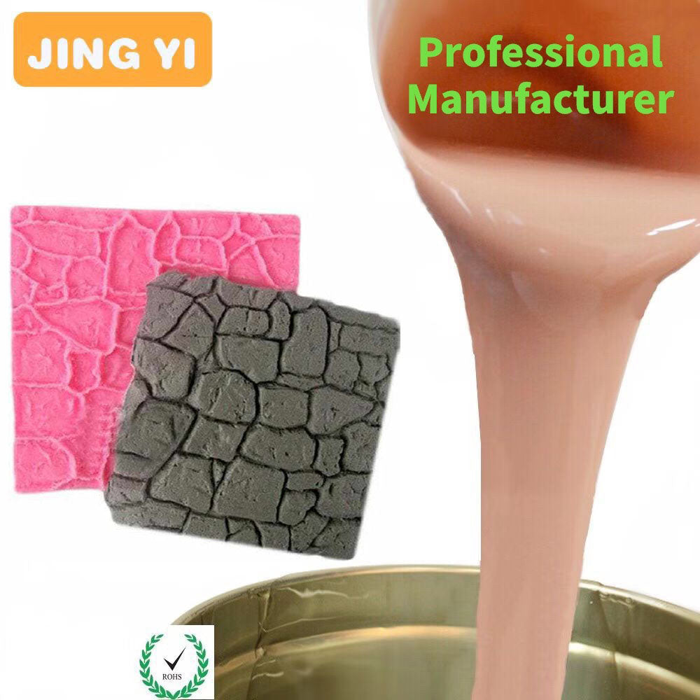 2024 High Tear Strength Liquid Silicone for 3d Wall Panel Molds Artificial Molds Adequate Stock Liquid Molding Silicone Rubber