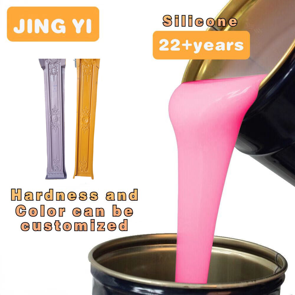 Hot Sale Liquid Silicone Rubber for 3d Gypsum Decor Wall Panels Mold Silicone for Casting Gypsum Mold Making RTV Silicone Rubber