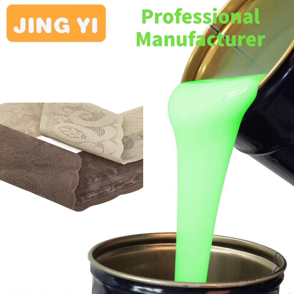 Factory Adequate Stock Non-slip Silicone for Women Sheer Lace Socks 2024 New Style Clear Liquid Fabric Printing Silicone Rubber
