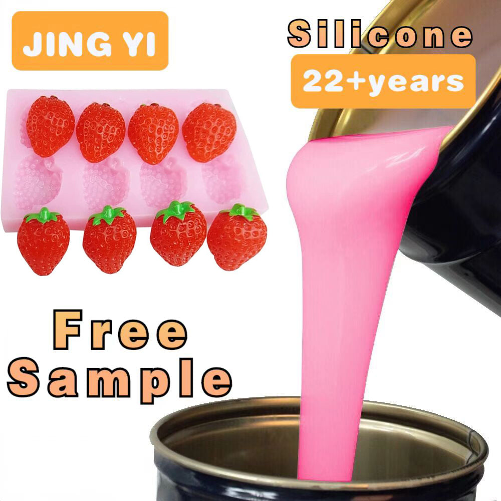 Good Mold Release Property Platinum Liquid Silicone For Chocolate Cake Fruit Mould Strawberry Mold Food Grade Silicone Rubber