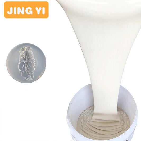 Trending Products 2024 Rtv2 Silicone Rubber for Small Flower Pot ,small Crafts Mold Making White Liquid Silicone