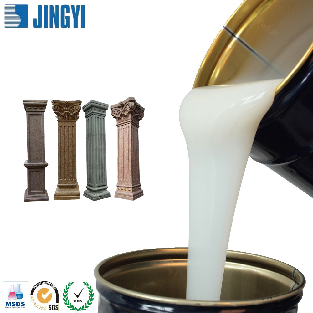 Factory Direct Production Price of Raw Material Liquid Silicone Rubber Cement Roman Column Mold for Mould Making Silicone Rubber
