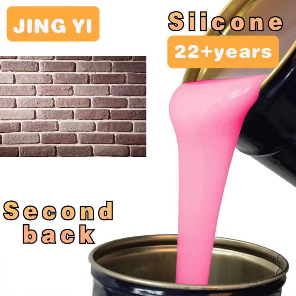 New Products Good Mold Release Property Liquid Silicone Rubber for Slate Culture Stone Tiles Interior Wall Mold Silicone Rubber