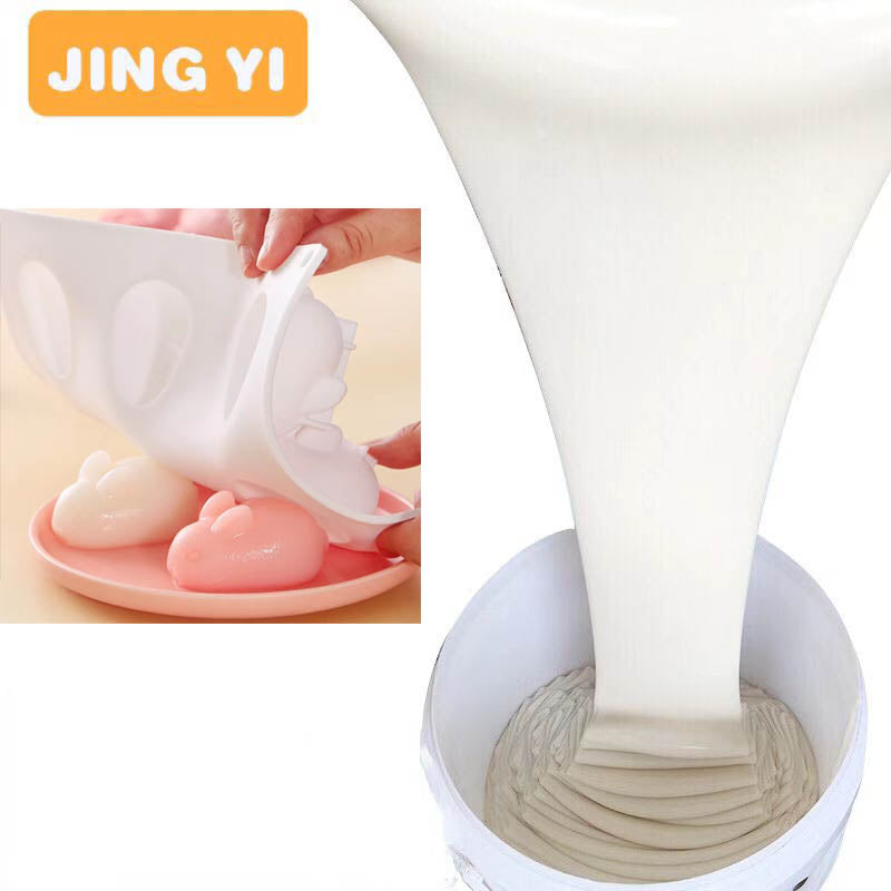 2023 New Launch Platinum Silicone for Jelly Mold Making 3D Rabbit Shape Silicone Jelly Mold Spot Sale Food Grade Silicone Rubber