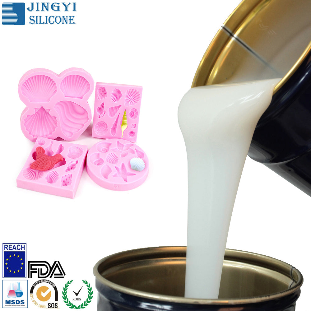 Supply Rubber and Plastics Raw Materials Silicone Rubber Compound for Decorative Light-fixture Crystal Ball Porcelain Mug Doll