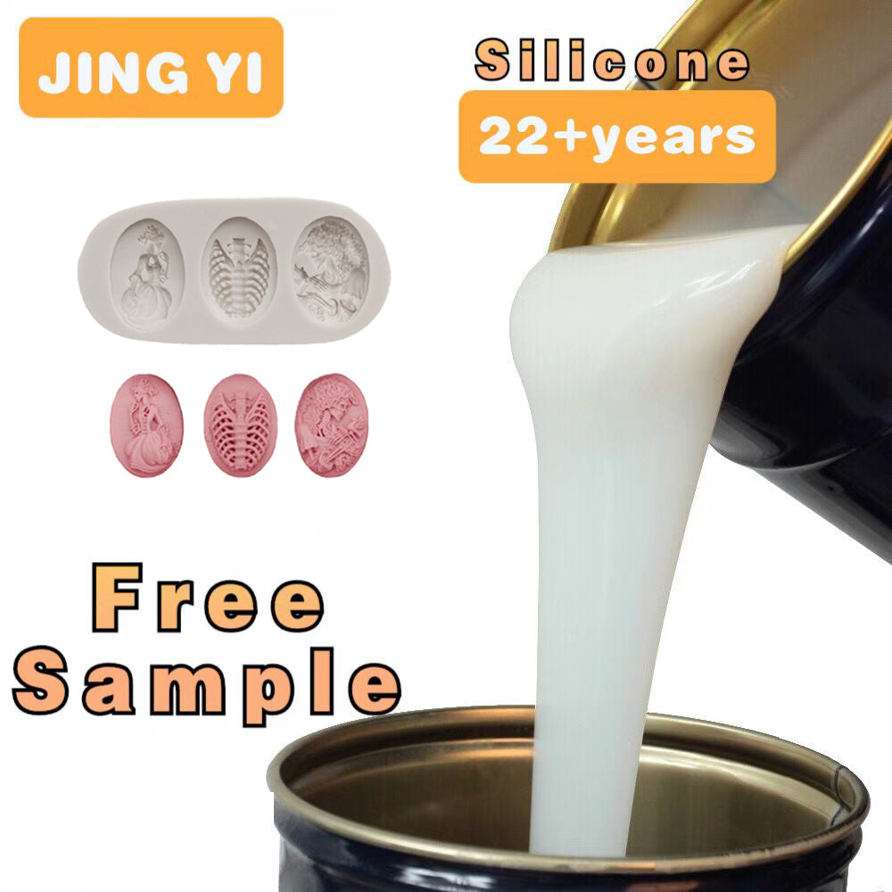 2024 New High Quality Silicone Rubber for Small Resin Crafts Mold Making Liquid Silicone for Food Grade RTV 2 Silicone Rubber