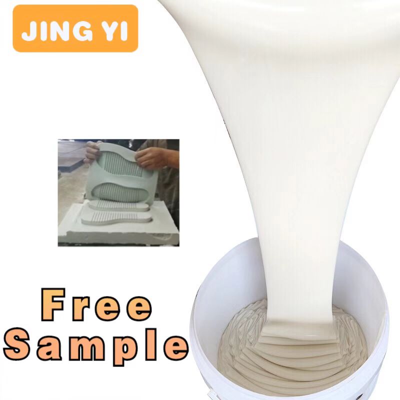Free Sample 5KG RTV2 Shoe Sole Molds Making Liquid Silicone Rubber Silicone Rubber for Shoe Sole Mold Making Moldes De Silicone