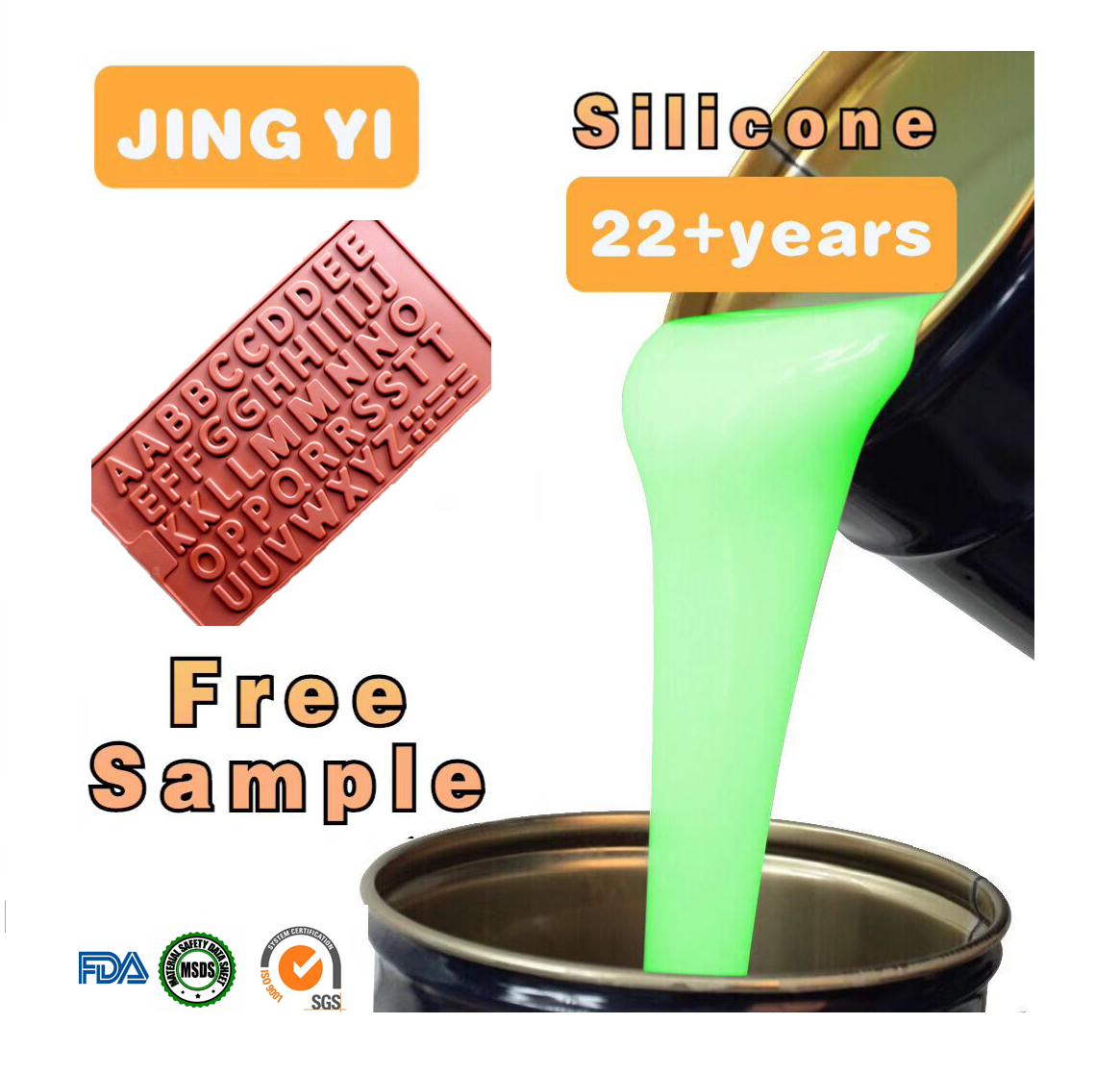 Lowest Discounted Price Food Grade Liquid Silicone Cake Mold RTV2 Chocolate Molds Making Candy Cookie Baking Moulds