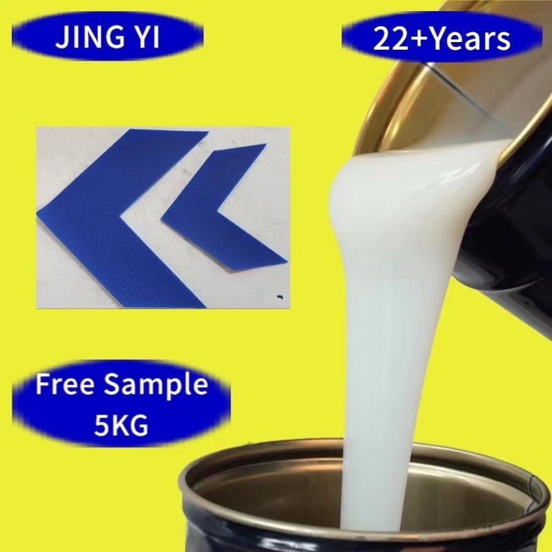 Free Sample Hot Sale Moldes De Silicona for Fabric Platinum Cured Transparent Silicone Rubber for Dressing Tag Textile Silicone