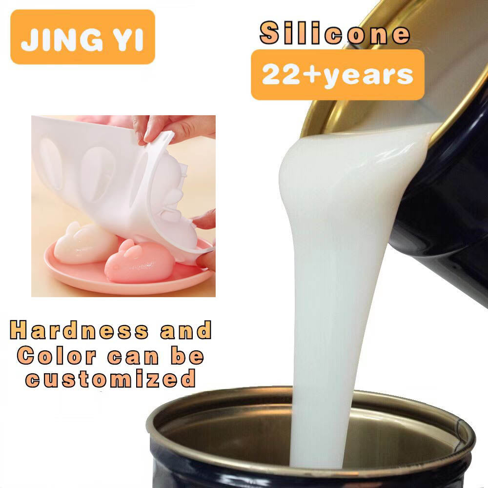 2023 New Launch Platinum Silicone for Jelly Mold Making 3D Rabbit Shape Silicone Jelly Mold Spot Sale Food Grade Silicone Rubber