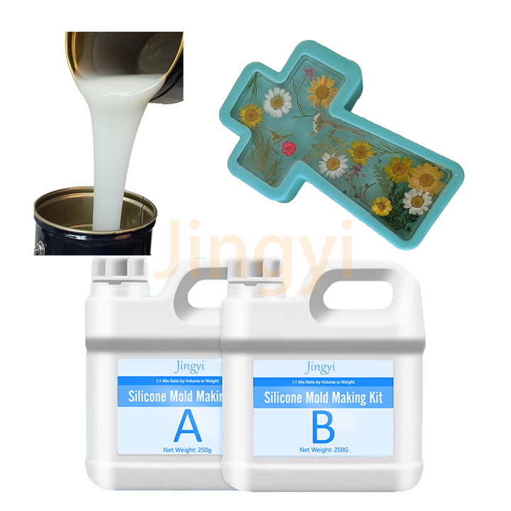 Fast Cure Liquid Silicone Rubber for Resin Molds High Temp Resistant Silicone Rubber for DIY Casting Mold Making