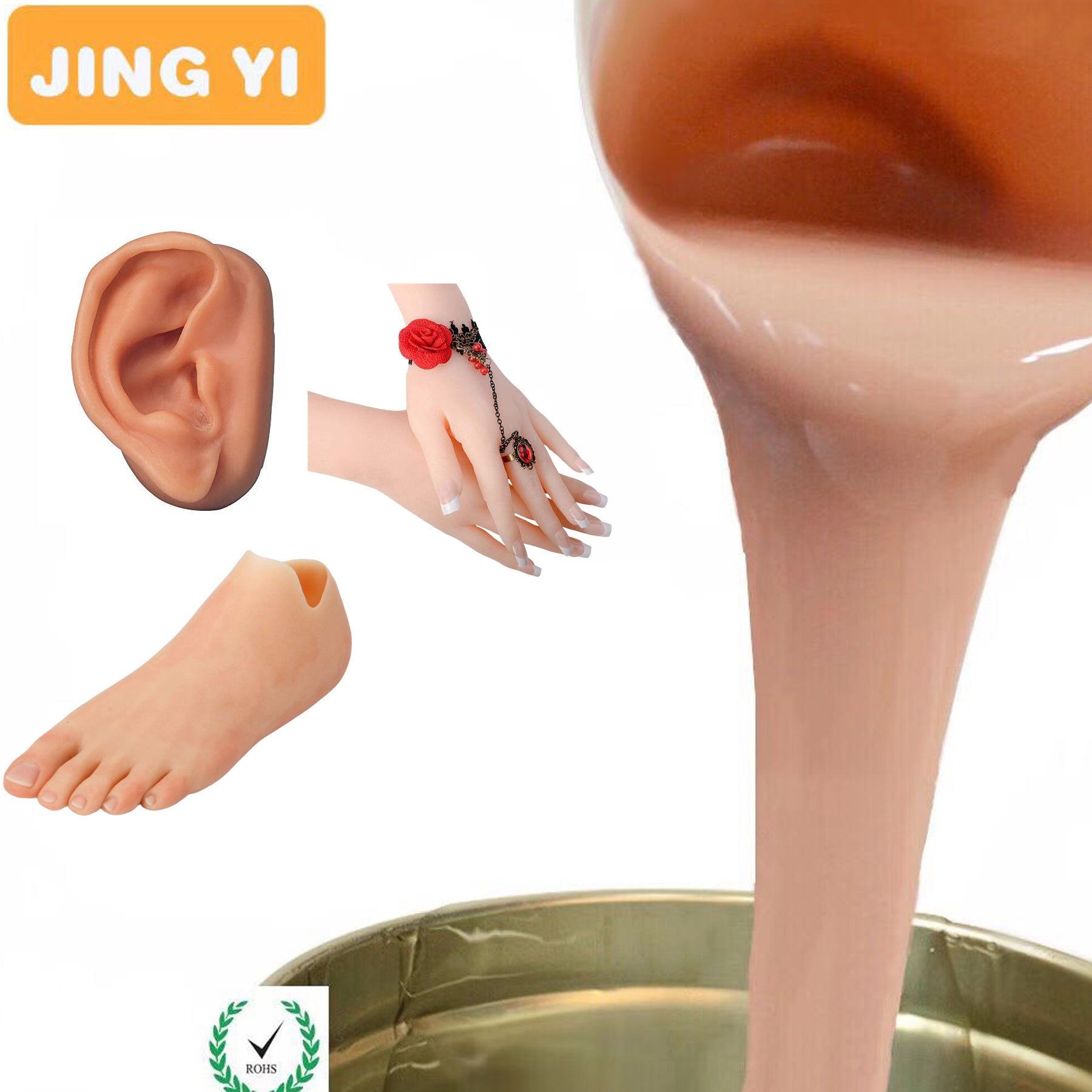 22 Years of Experience Liquid Silicone for Human Body Part Addition Type Platinum Cured Silicone Rubber