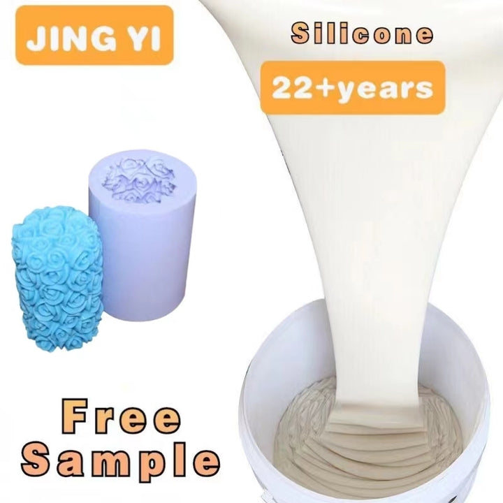 Free Sample Silicon Mold Making RTV 2 Casting Concrete Product Liquid Silicone Rubber for Molds