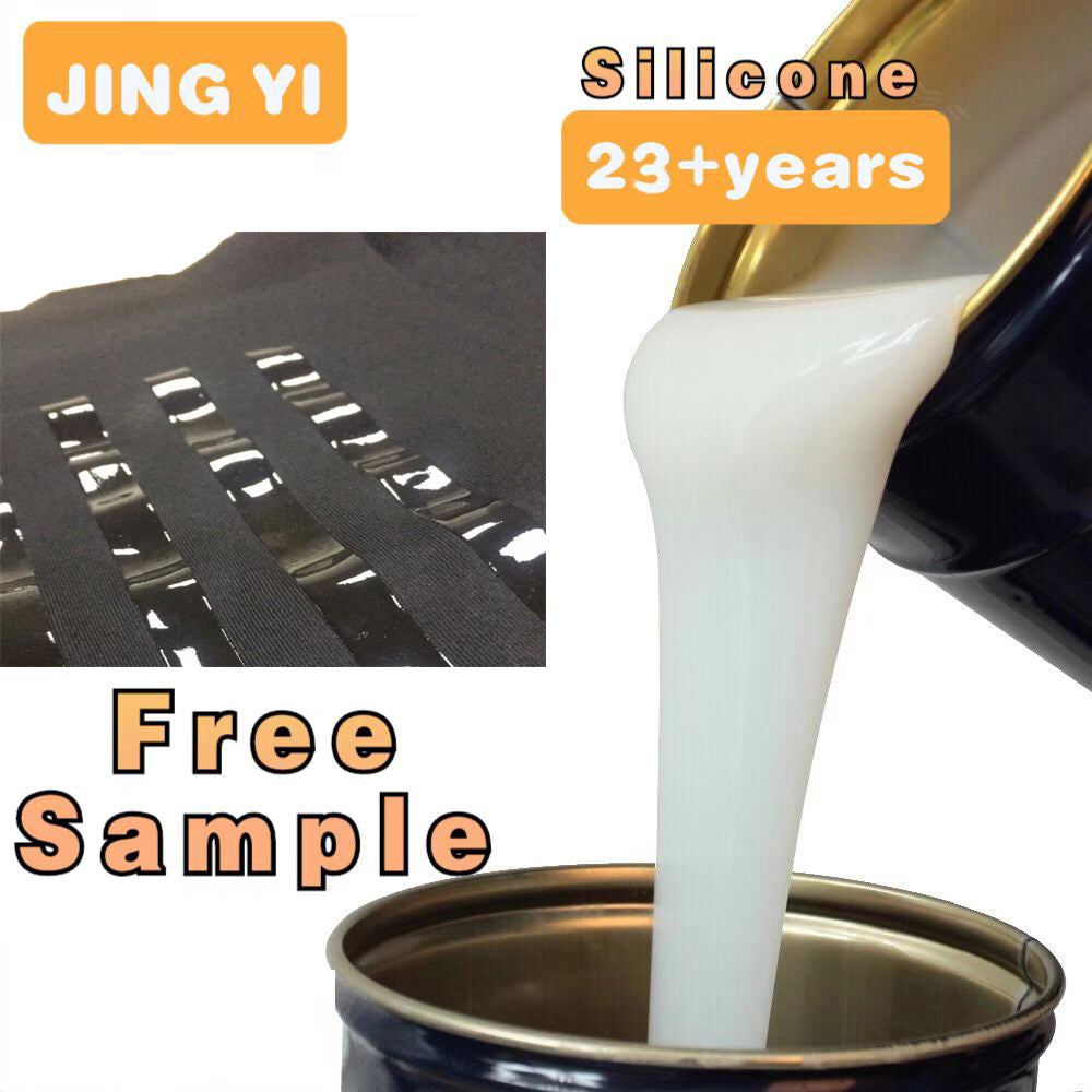 Fast Delivery Top Quality RTV 2 Liquid Silicone for Clothing Brands Factory Sales Textile Clothing Non-Slip Silicone Rubber