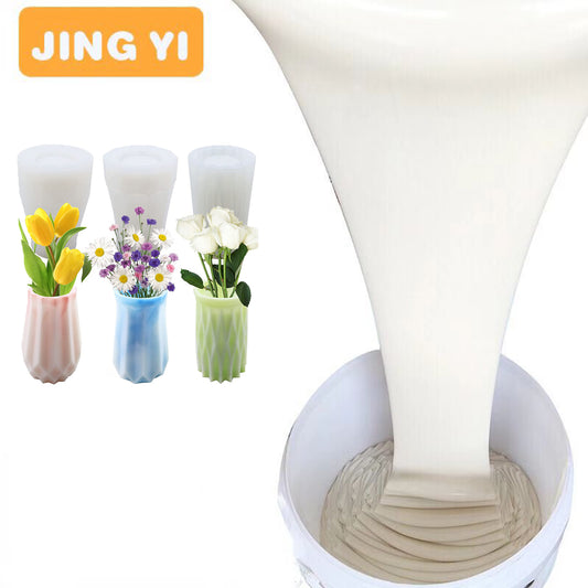 2024 New Products Rtv2 Silicone Rubber for Mold Making White Silicone for Soap Vase Mold