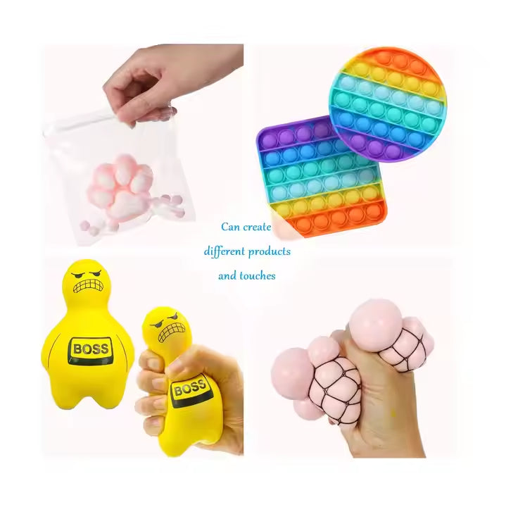 Export quality Silicone Rubber for Mold Making and Stress Relief Toys silicone molds