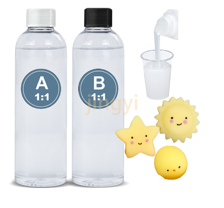 Skin-Safe, Food-Grade Liquid Silicone Rubber for DIY Squish Toys & Molds (Non-Toxic, Fast-Curing)